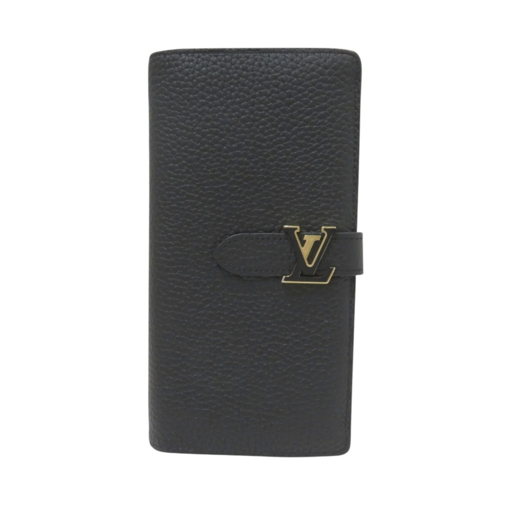 Louis Vuitton LV Vertical Wallet Long Taurillon Leather M81330